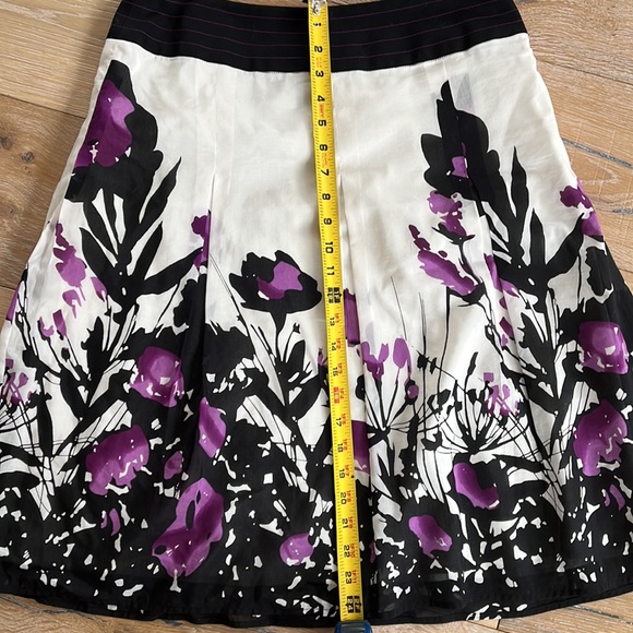 Abbie Mags A Line Floral Skirt - Picture 5 of 6